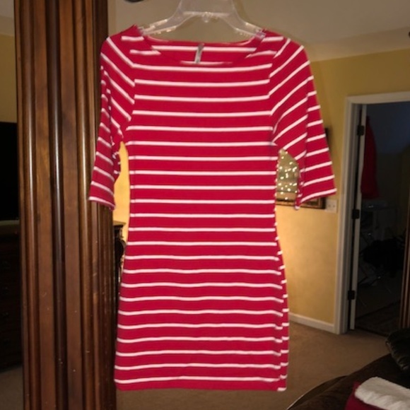Hearts and Hips Tops - NWOT Striped Tunic - NEVER WORN